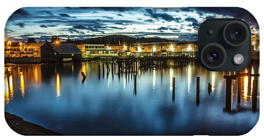 Blue Hour iPhone Case featuring the photograph 30 Sec of the Blue Hour by Tony Locke