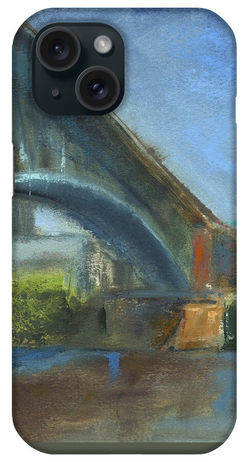 Bridges iPhone Case featuring the painting Untitled #7 by Chris N Rohrbach