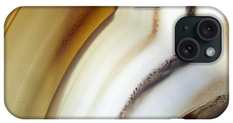 Design iPhone Case featuring the photograph Rock Design 4 by Jean Noren