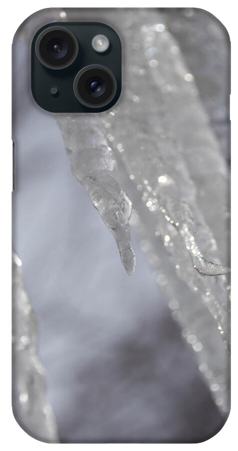 Ice iPhone Case featuring the photograph Icicles #4 by Susan Jensen