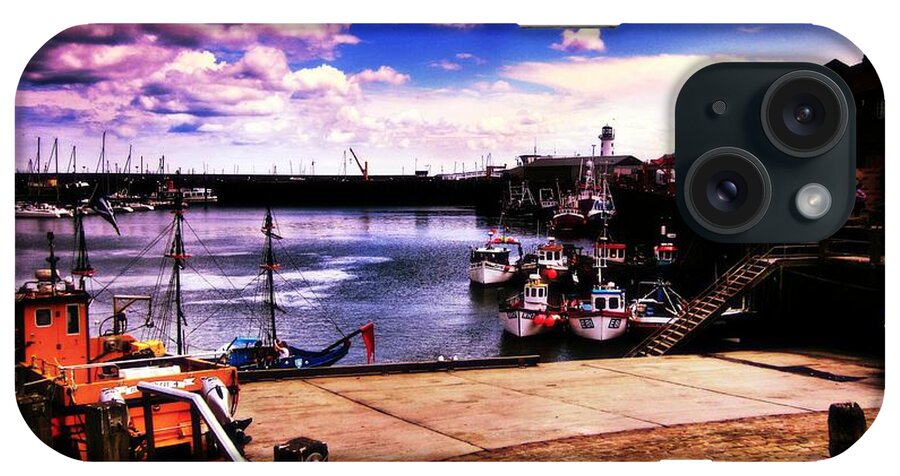 England iPhone Case featuring the photograph Scarborough England #4 by Chris Drake