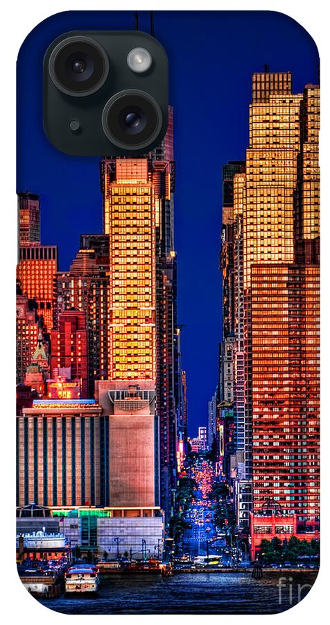 42nd Street iPhone Case featuring the photograph 42nd Street by Susan Candelario