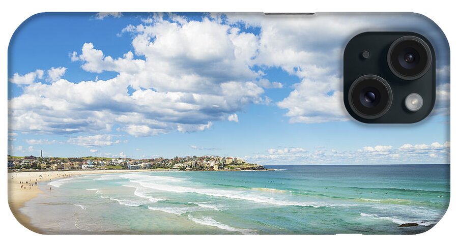 Architecture iPhone Case featuring the photograph Bondi Beach In Sydney Australia #5 by JM Travel Photography