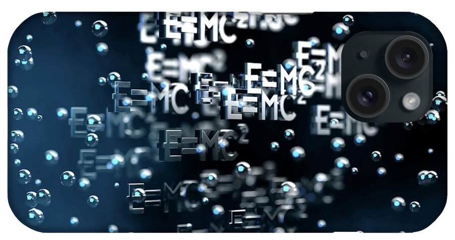 E=mc2 iPhone Case featuring the photograph Einstein's Mass-energy Equation #5 by Ventris / Science Photo Library