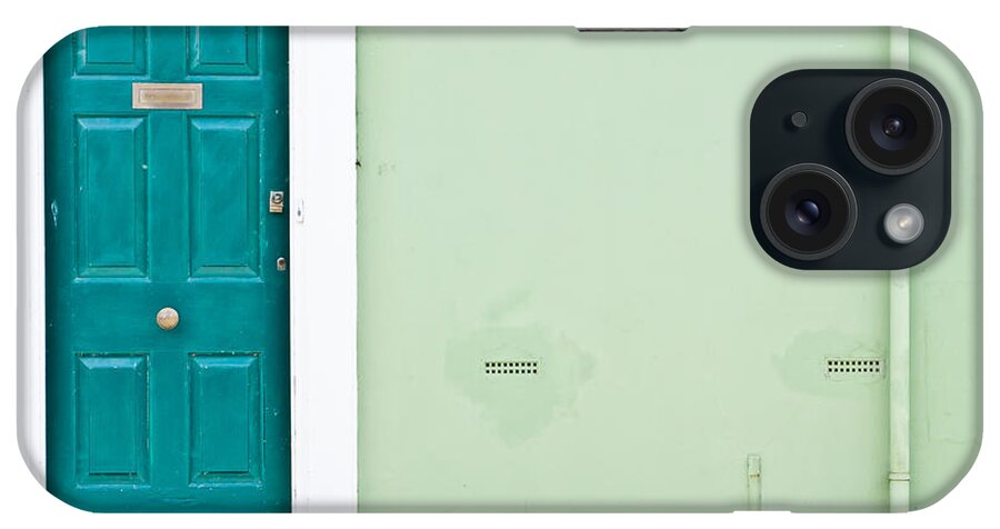 Address iPhone Case featuring the photograph Front door #5 by Tom Gowanlock