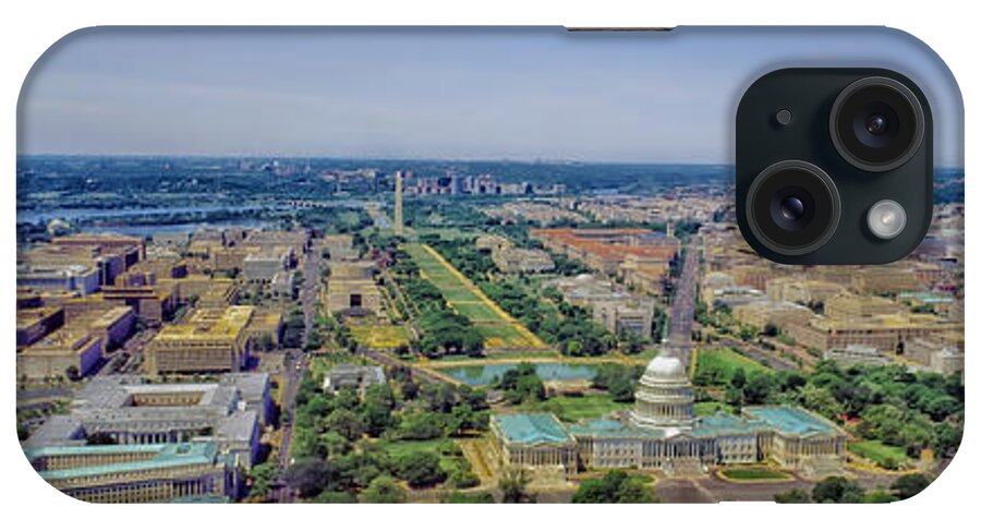Washington D.c. iPhone Case featuring the photograph Washington DC Panorama #3 by Mountain Dreams