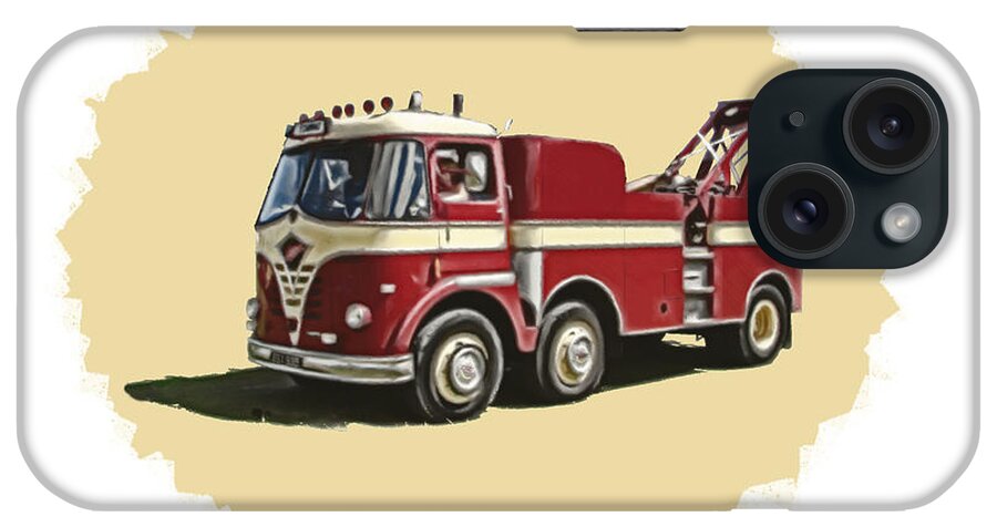 Towtruck iPhone Case featuring the photograph 50s Towtruck by Mark Callanan