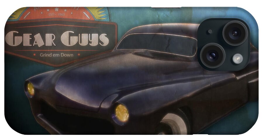 1951 iPhone Case featuring the photograph 51 Mercury Gear Guys Car Club Alice Springs NT by Chas Sinklier