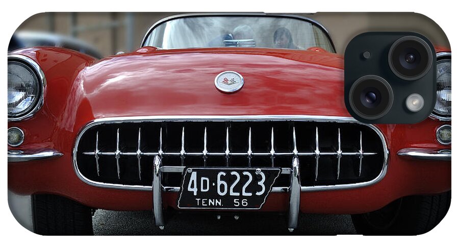Covette iPhone Case featuring the photograph 56 Corvette by George Taylor
