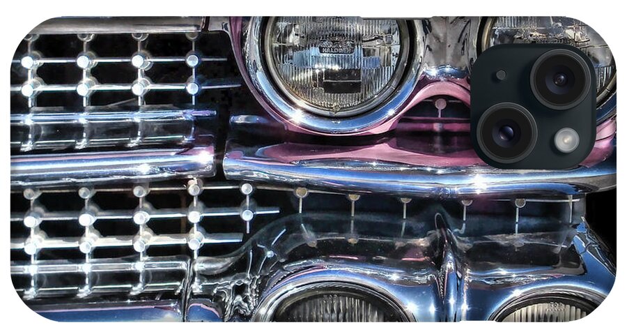 Victor Montgomery iPhone Case featuring the photograph 59 Caddy Lights by Vic Montgomery