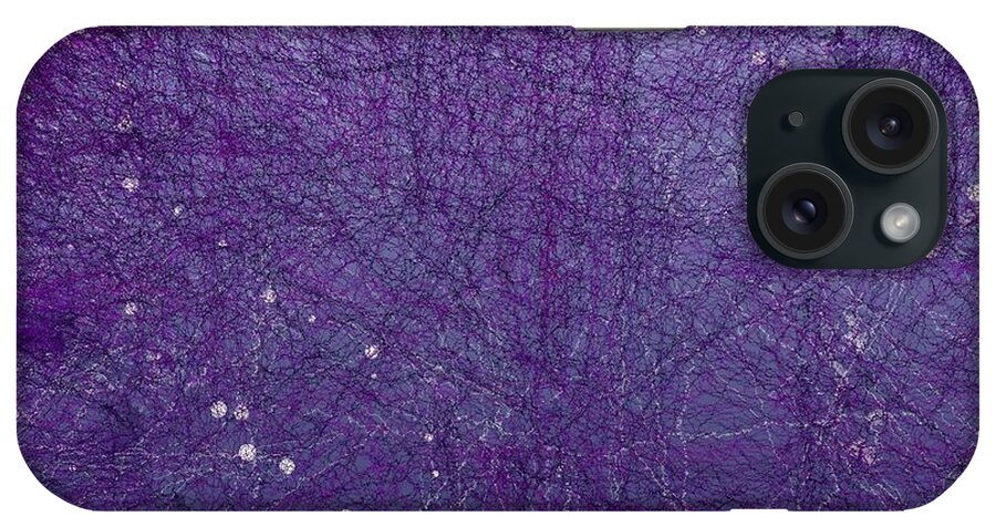 Abstract iPhone Case featuring the digital art 5x7.l.1.31 by Gareth Lewis
