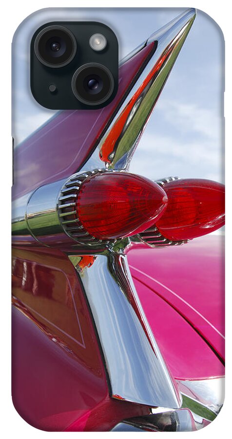 Transportation iPhone Case featuring the photograph 1959 Cadillac Eldorado Taillight #6 by Jill Reger