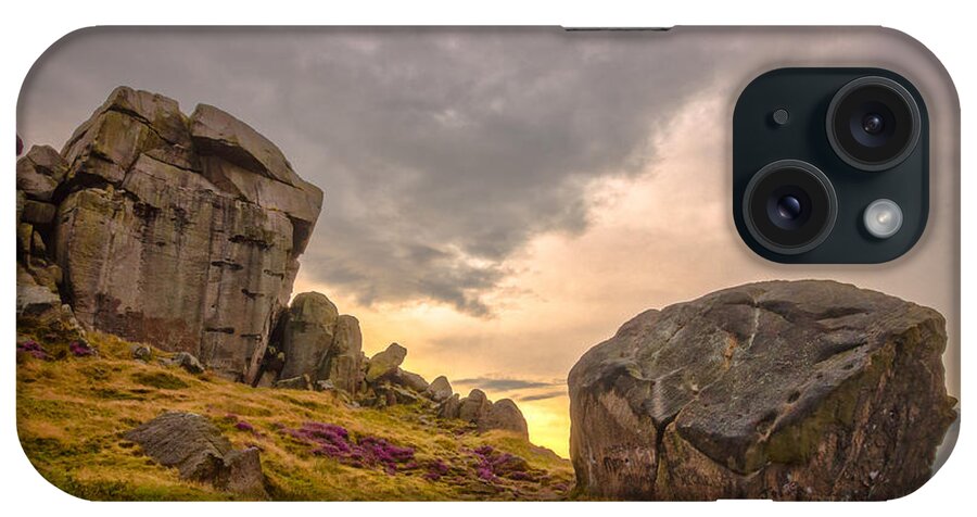 Airedale iPhone Case featuring the photograph Cow and Calf Rocks #6 by Mariusz Talarek