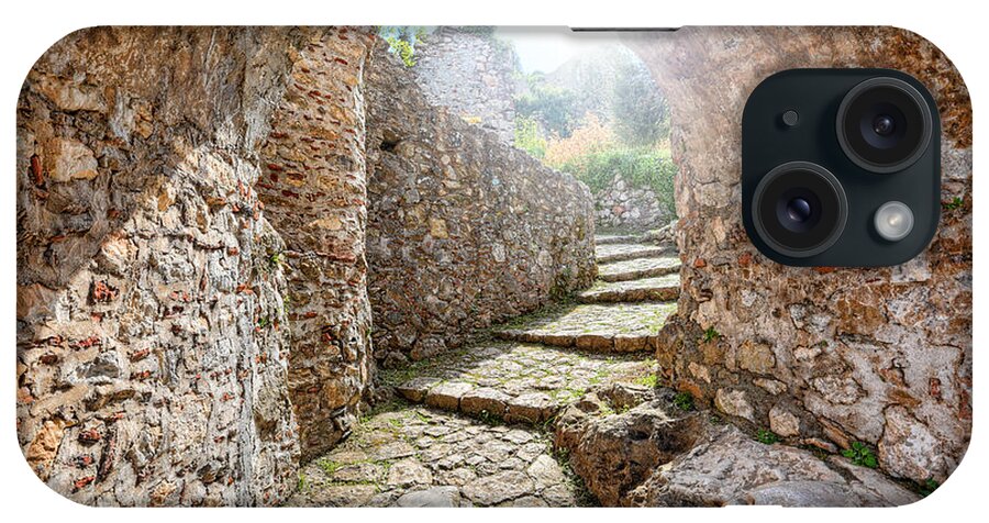 Architecture iPhone Case featuring the photograph Mystras - Greece #6 by Constantinos Iliopoulos