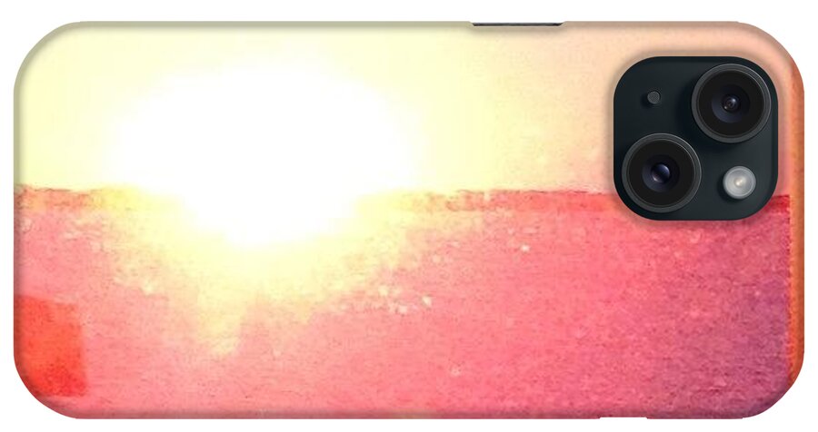 Day198 iPhone Case featuring the photograph 6:41 Am As Reflected In A Dirty Window #641 by Coach Moon
