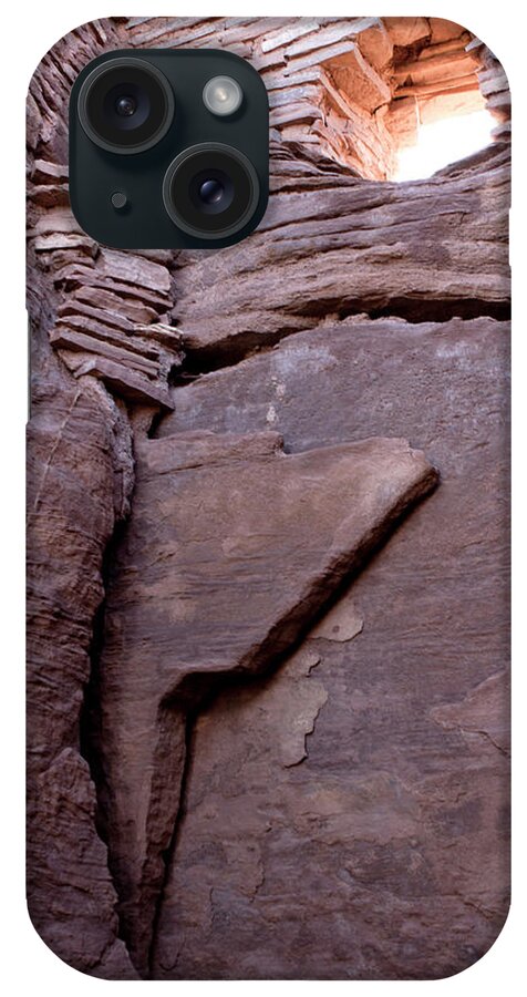 Anasazi iPhone Case featuring the photograph USA, Arizona Native American Ruins #7 by Luc Novovitch