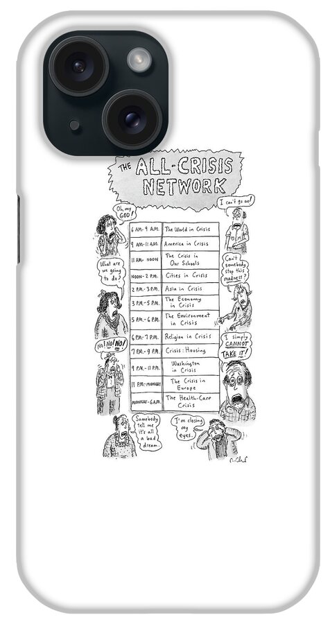 The All-crisis Network iPhone Case