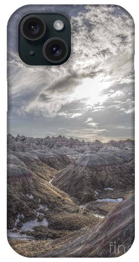 Badlands iPhone Case featuring the photograph A Badlands Afternoon by Steve Triplett