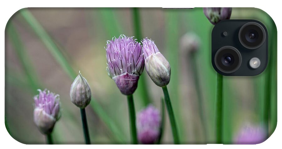 Chives iPhone Case featuring the photograph A Culinary Necessity by Debbie Oppermann