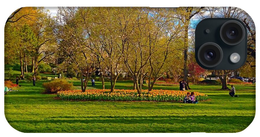 Park iPhone Case featuring the photograph A Day in the Park by Chris Montcalmo