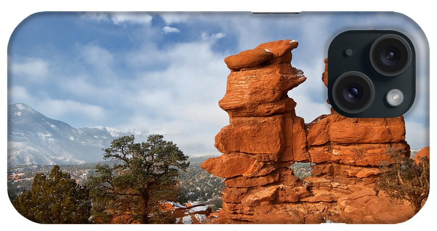 Garden Of The Gods iPhone Case featuring the photograph A December Morning by Ronda Kimbrow