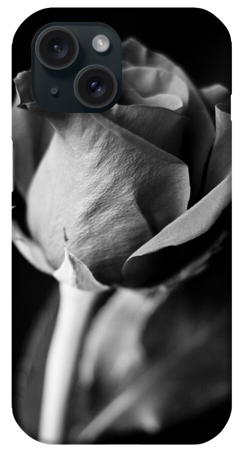 Black And White Flower iPhone Case featuring the photograph A Different Kind of Love by Christi Kraft