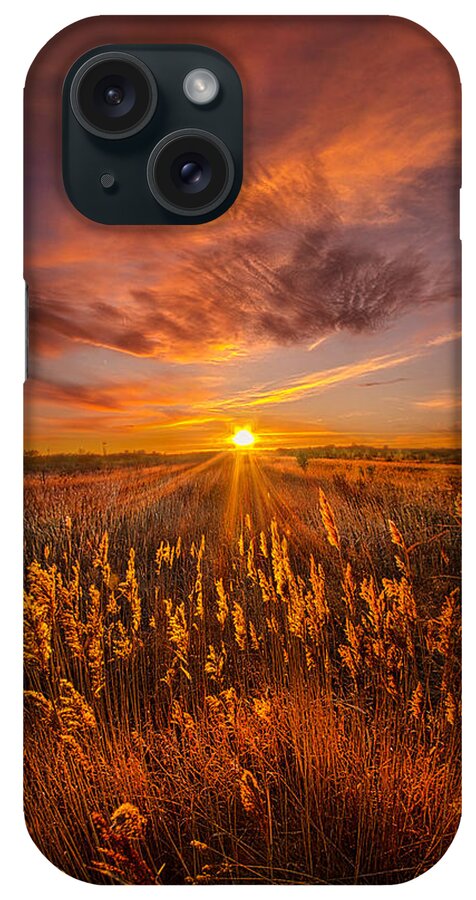 Sunrise iPhone Case featuring the photograph A Drifting Kiss by Phil Koch