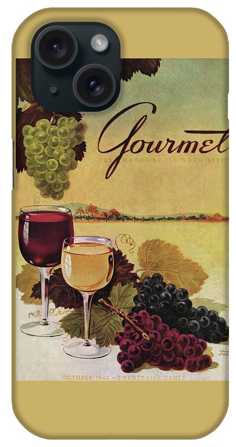 A Gourmet Cover Of Wine iPhone Case