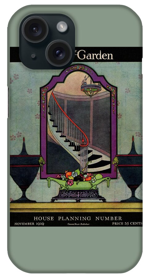 A House And Garden Cover Of A Staircase iPhone Case