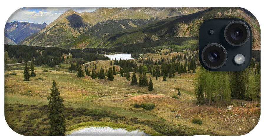 Colorado Mountains iPhone Case featuring the photograph A Mountain Drive in Colorado by Mike McGlothlen