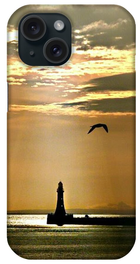 sunderland Greeting Cards iPhone Case featuring the photograph Roker Pier Sunderland #3 by Morag Bates