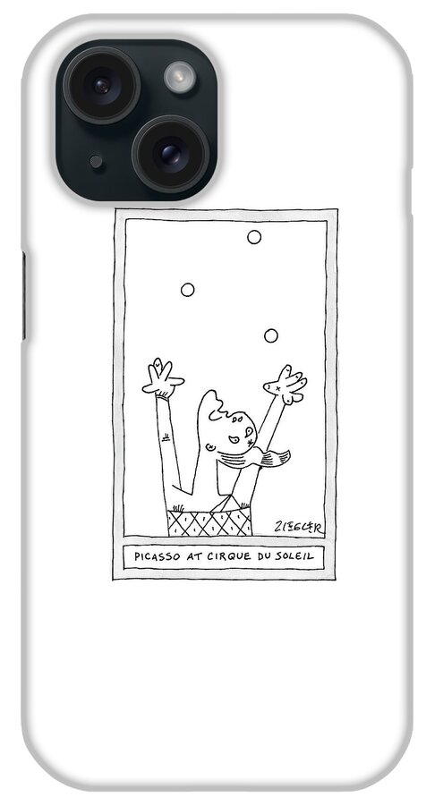 A Picasso Painting Parody Of A Deconstructed iPhone Case