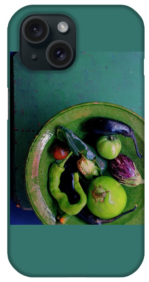 A Plate Of Vegetables iPhone Case
