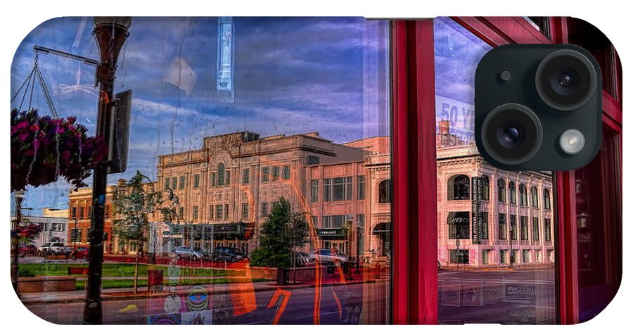Wausau iPhone Case featuring the photograph A Reflection of Wausau's Grand Theater by Dale Kauzlaric