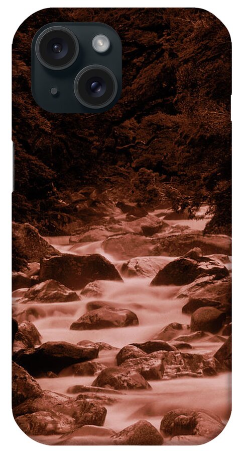 Brook iPhone Case featuring the photograph A River Running Alongside One by David McLain