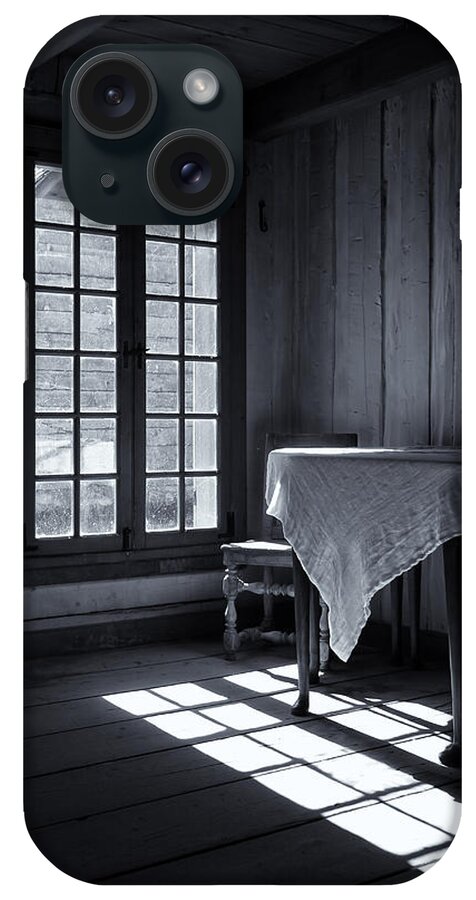 A Room With Light iPhone Case featuring the photograph A Room with Light by Rachel Cohen
