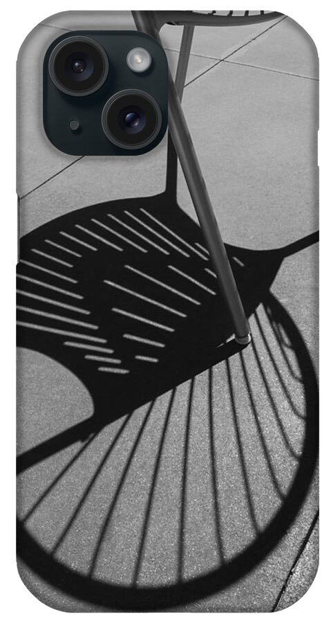 Abstracts iPhone Case featuring the photograph A Shadow Cast - Abstract by Steven Milner