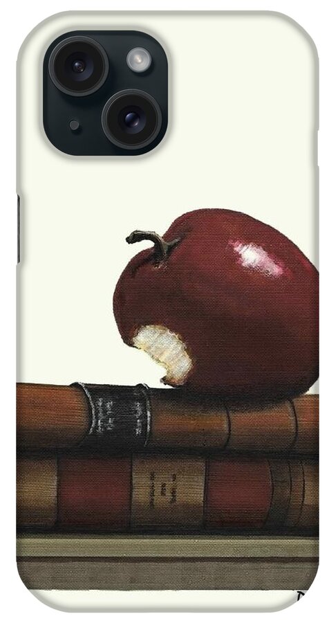 Fineartamerica.com iPhone Case featuring the painting A Teacher's Gift Number 2 by Diane Strain