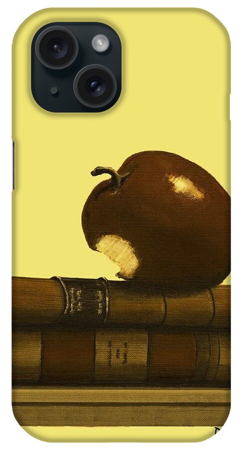Fineartamerica.com iPhone Case featuring the painting A Teacher's Gift Number 5 by Diane Strain