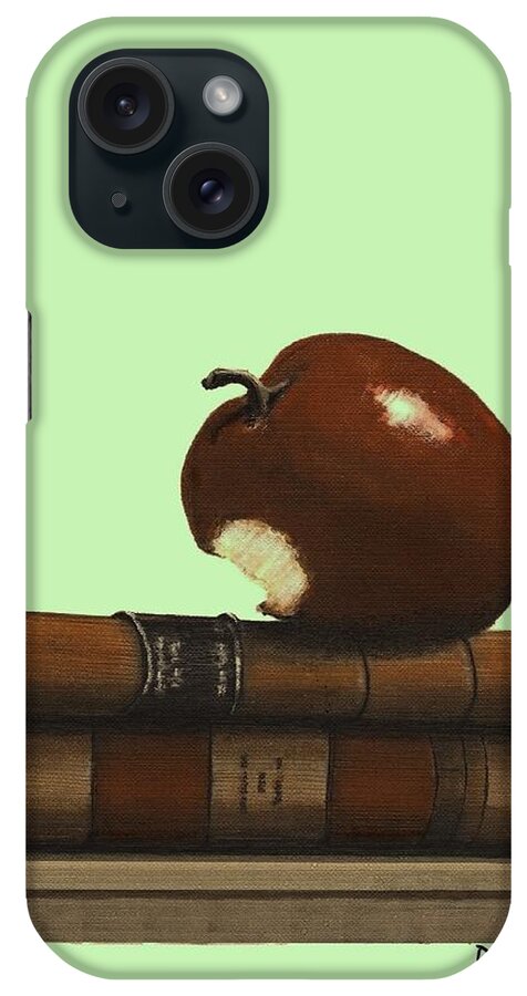Fineartamerica.com iPhone Case featuring the painting A Teacher's Gift  Number 7 by Diane Strain