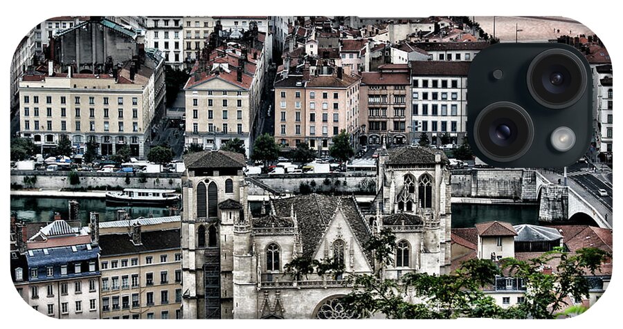 Europe iPhone Case featuring the photograph A view of Vienne France by Tom Prendergast