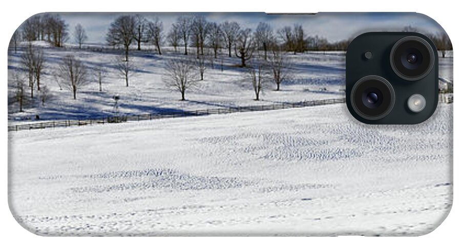 Bucolic iPhone Case featuring the photograph A Winters Day by Bill Wakeley