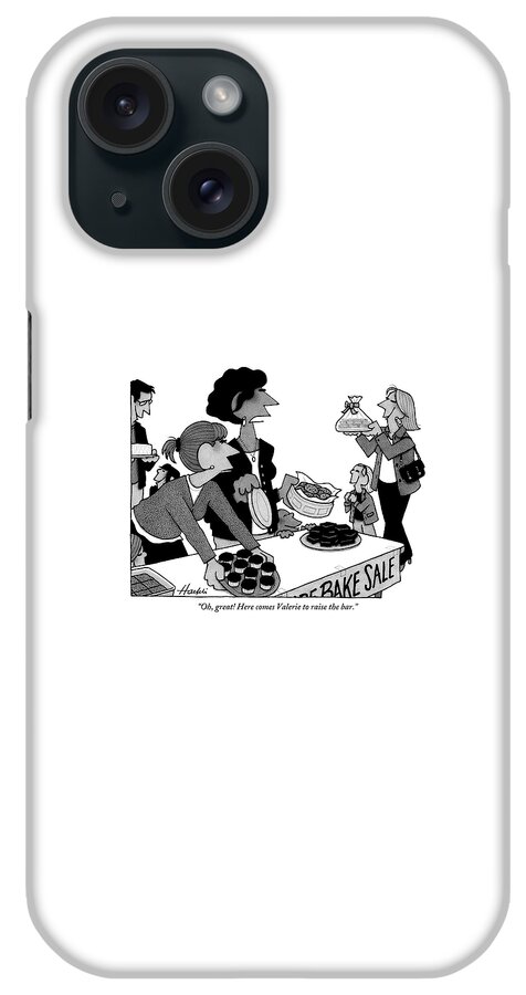 A Woman And Her Daughter Walk Into The Second iPhone Case