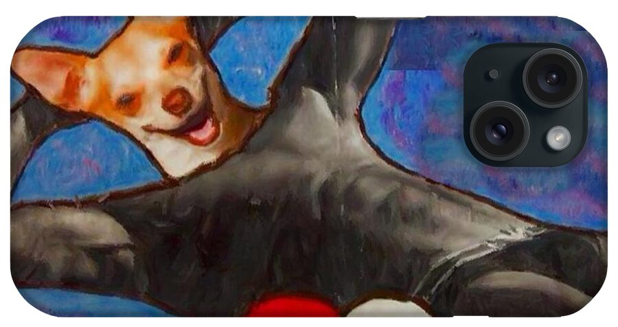 Professional iPhone Case featuring the painting A Woman's Best Friend by Lisa Piper