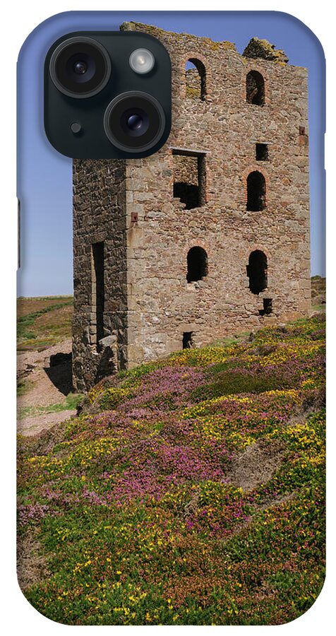 Scenics iPhone Case featuring the photograph Abandoned Tin Mines Near Bottalack by Doug Armand