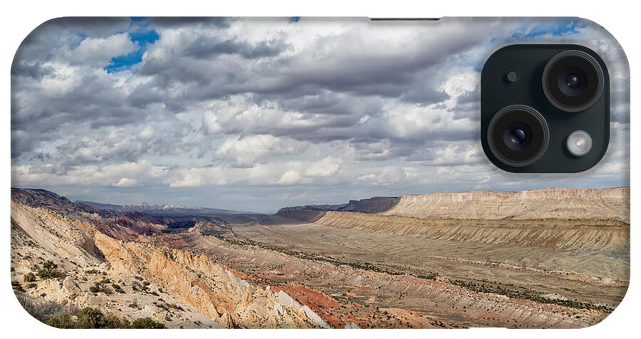 Capitol Reef iPhone Case featuring the photograph Above the Strike Valley by Kathleen Bishop
