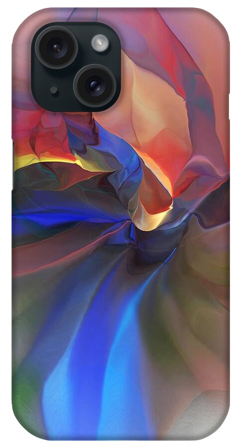 Fine Art iPhone Case featuring the digital art Abstract 121214 by David Lane