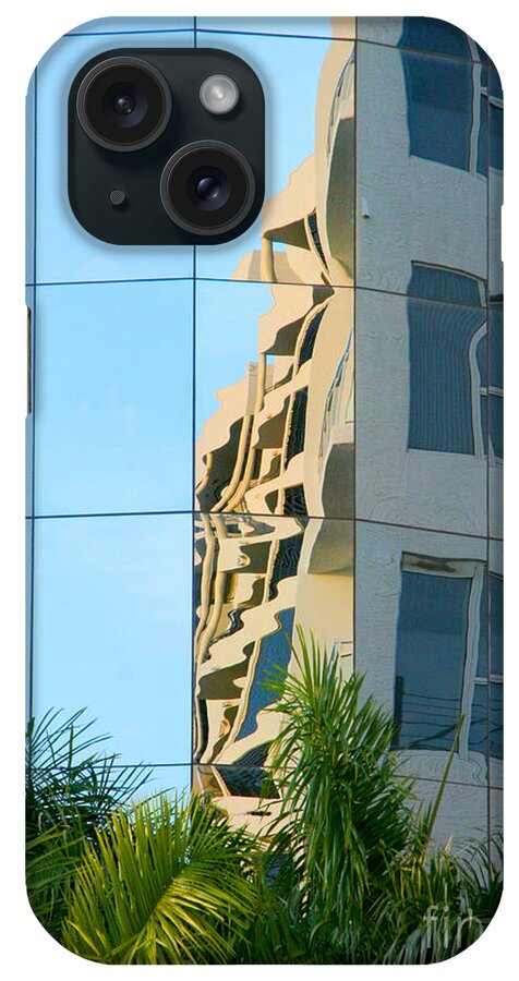 Architecture iPhone Case featuring the photograph Abstract Architectural Shapes by Mariarosa Rockefeller