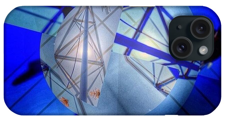  iPhone Case featuring the photograph Abstract Blues
--- Check Out More Of by Mark David Gerson