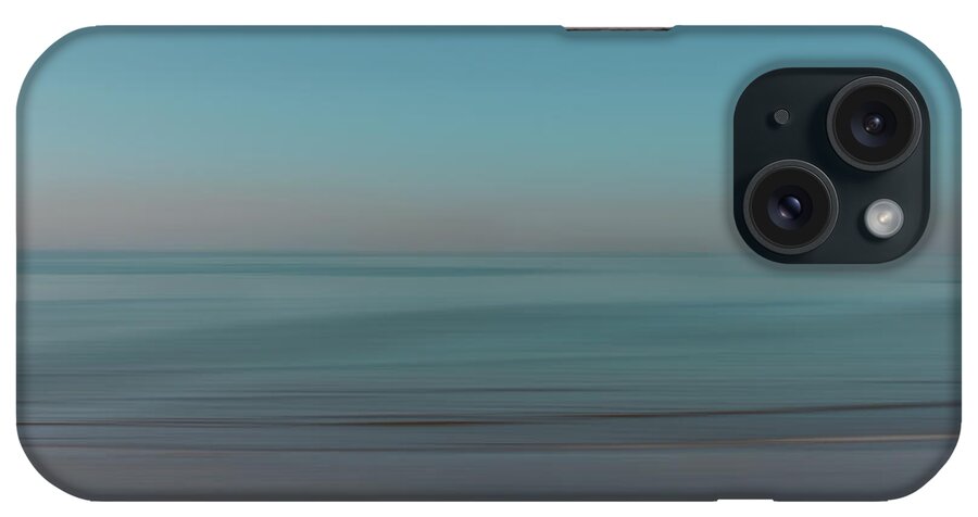 Abstract iPhone Case featuring the photograph Abstract Blurred Motion Seascape by Ikon Ikon Images